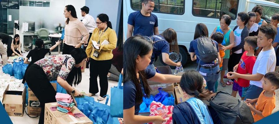 Recruitment Consultants Rally Behind Taal Volcano Eruption Relief Operation