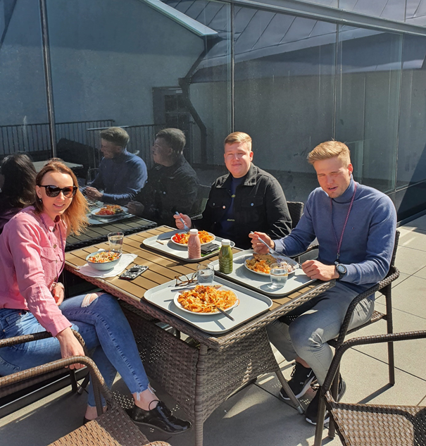 team lunch