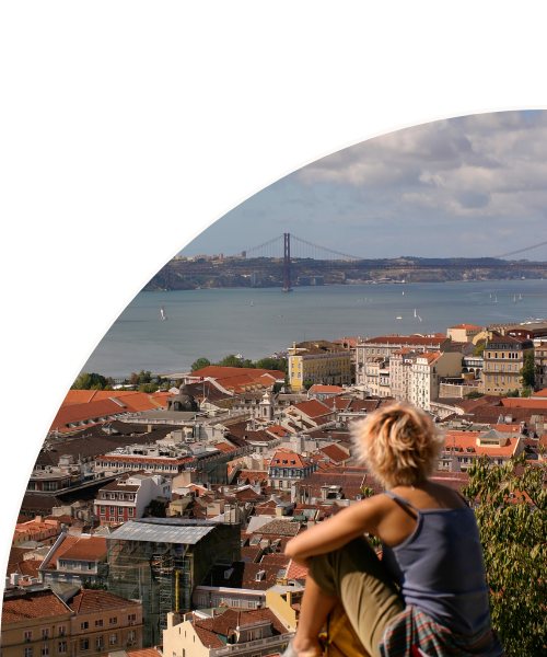 View of Lisbonne