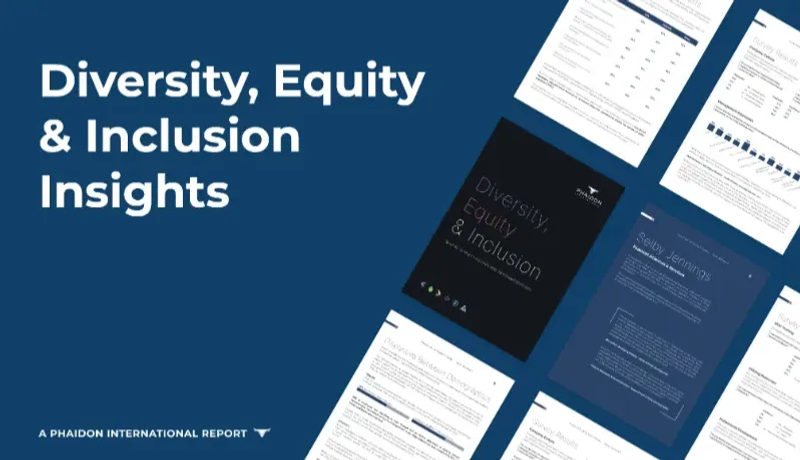 Financial Sciences & Services Diversity, Equity & Inclusion Insights