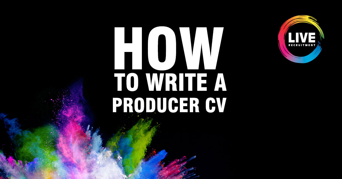 How To Write A Good Producer Cv