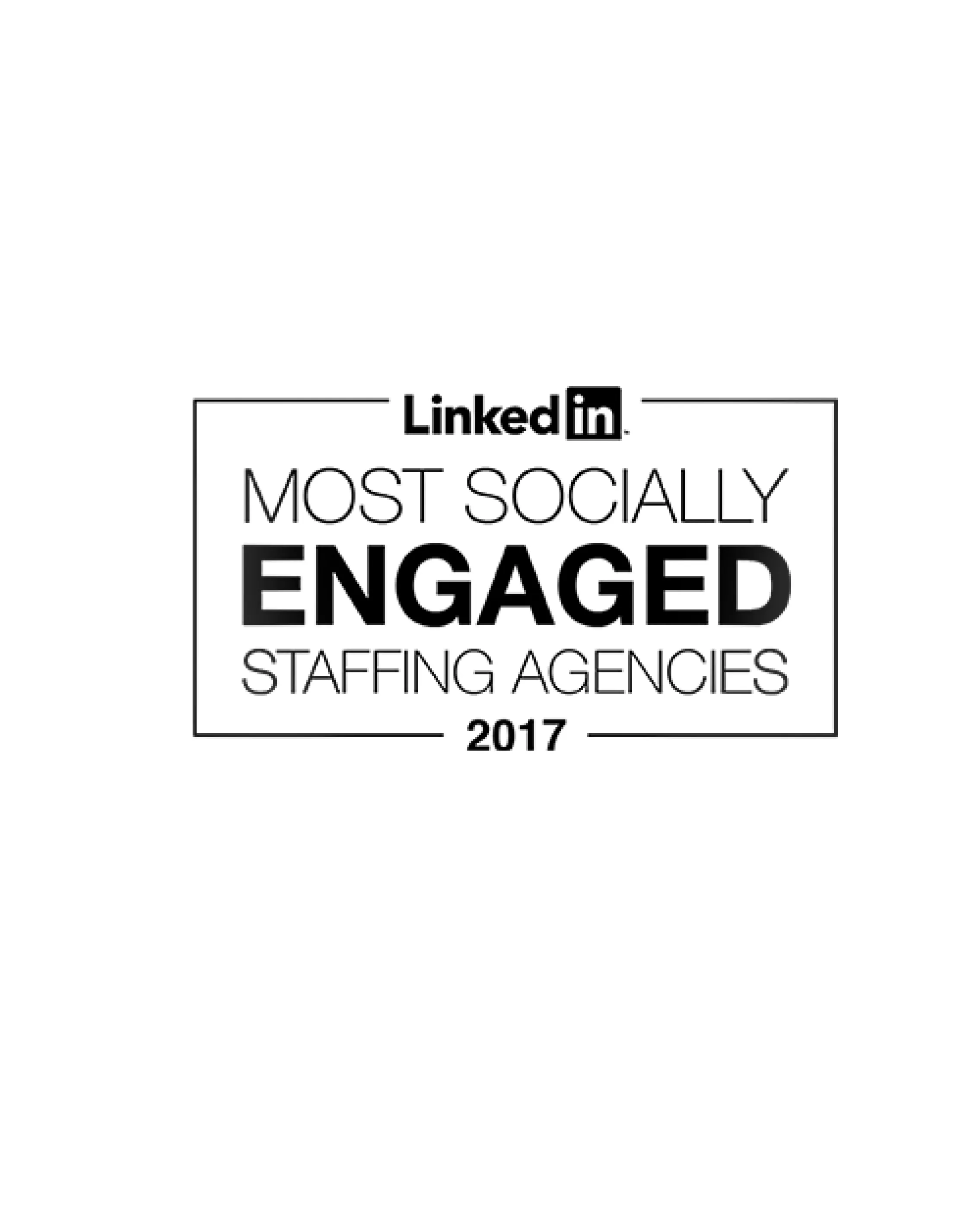 Top 25 Most Socially Engaged Staffing Agencies (Global)