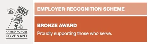 Bronze Award Armed Forces Covenant Accreditation  Logo