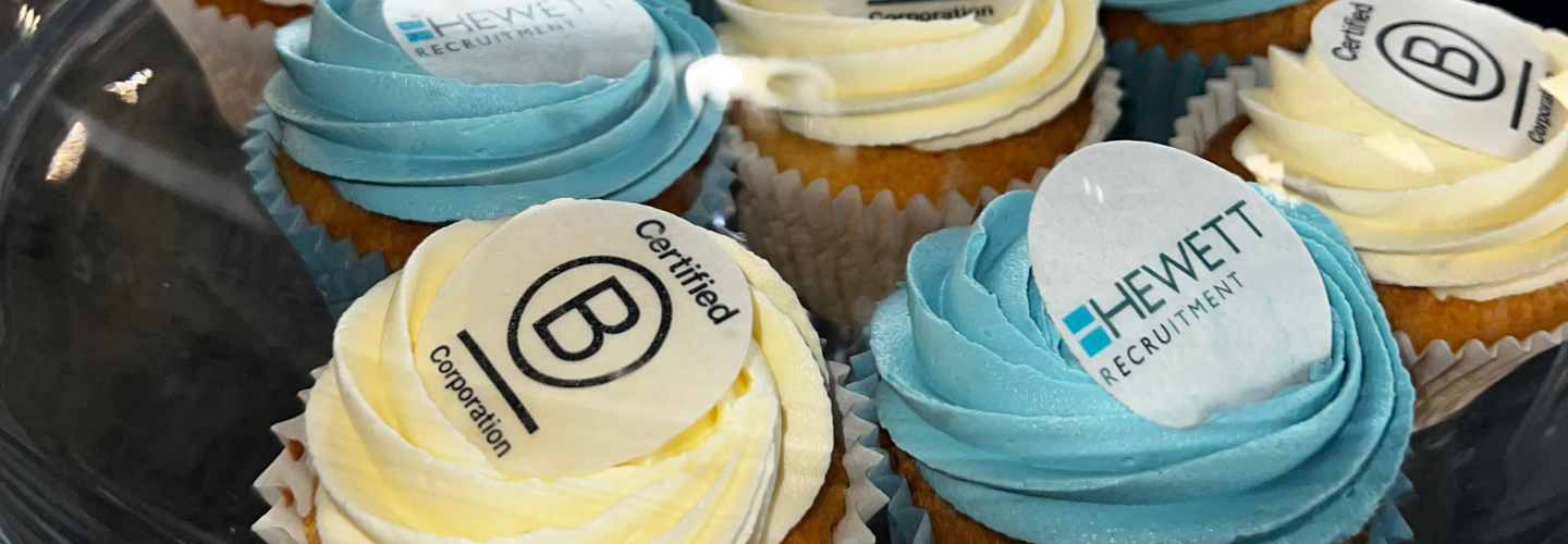 B Corp Hewett Recruitment Cakes