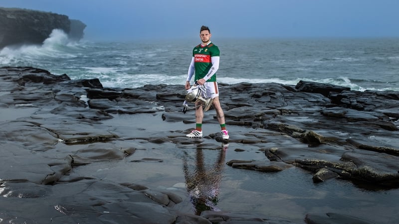 Pádraig O’Hora from Mayo at the Allianz Football Leagues 2023 launch
