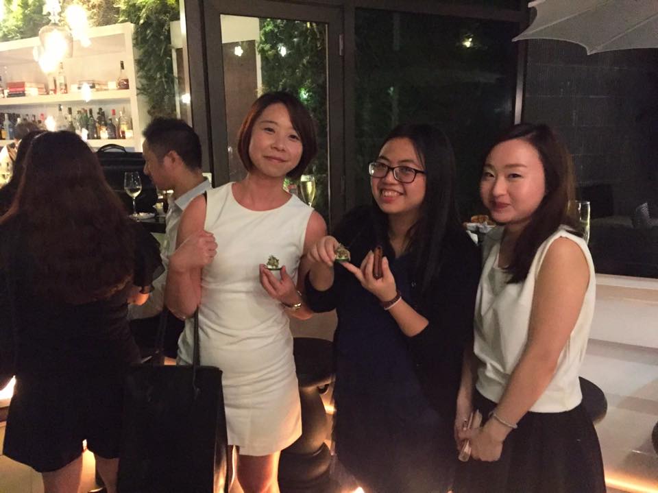 Networking photo of ladies