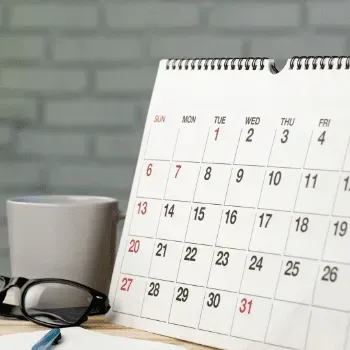 Calendar waiting for WRS events