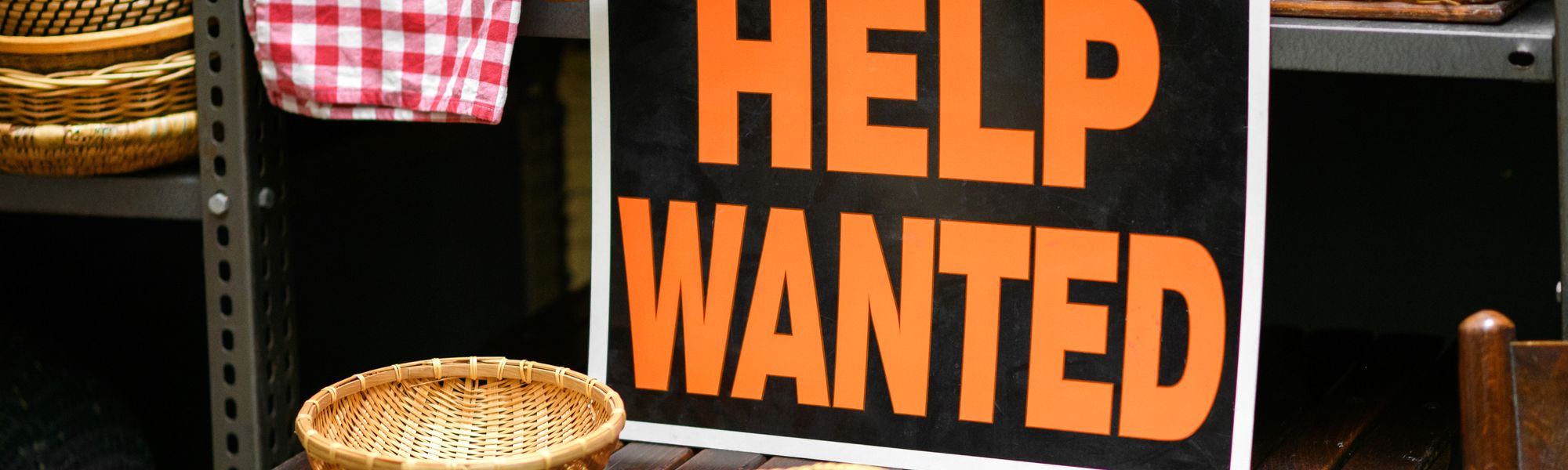 Help Wanted Sign Displayed In A Shop In A Job Vaca 2021 09 01 09 33 59 Utc