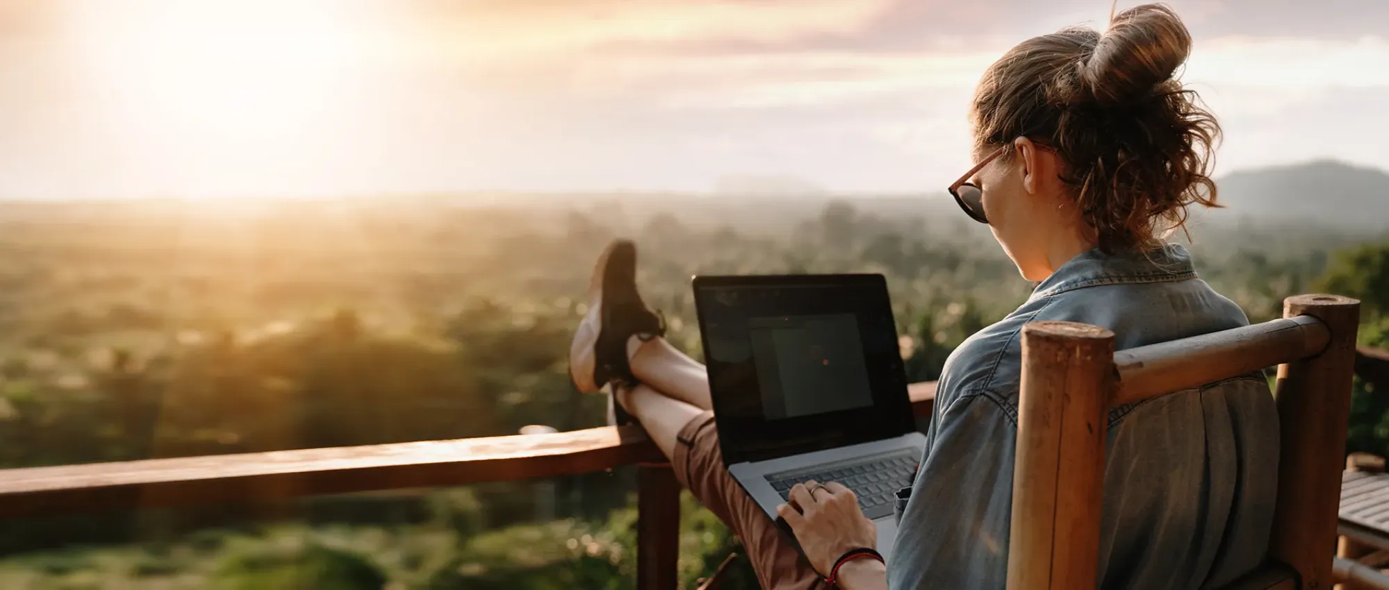 Remote working image