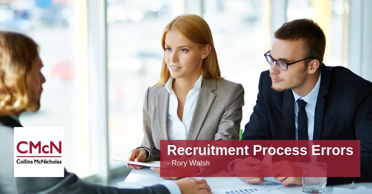 Recruitment Process Errors Blog