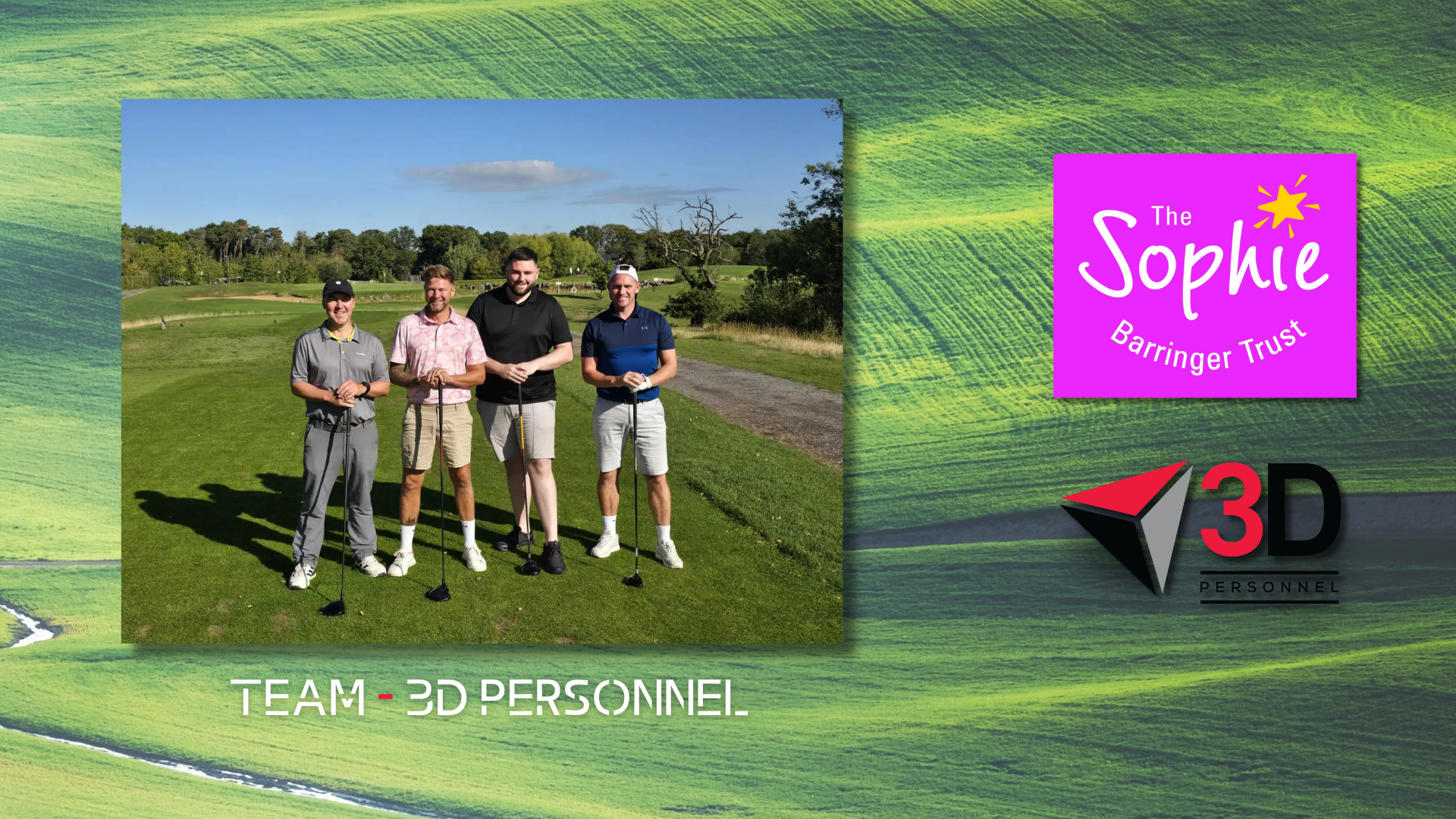 Team 3D on the Golf Course
