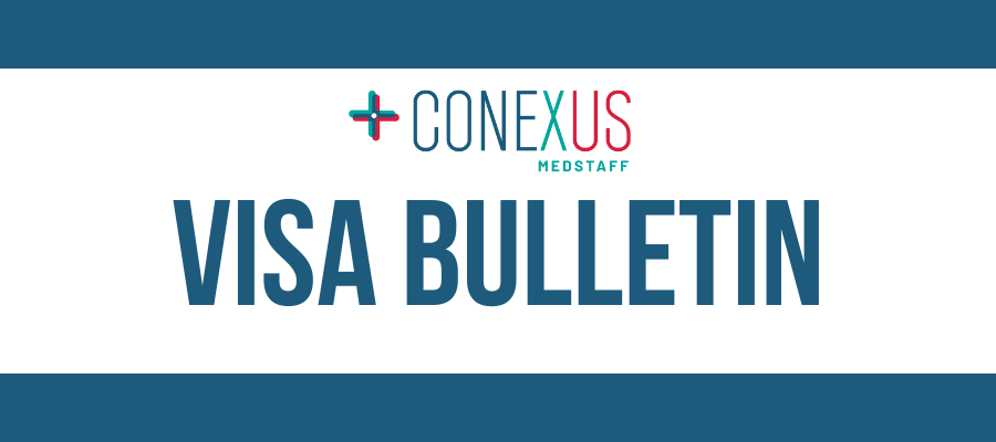 USA Visa Bulletin immigration update for international registered nurses and medical technologists