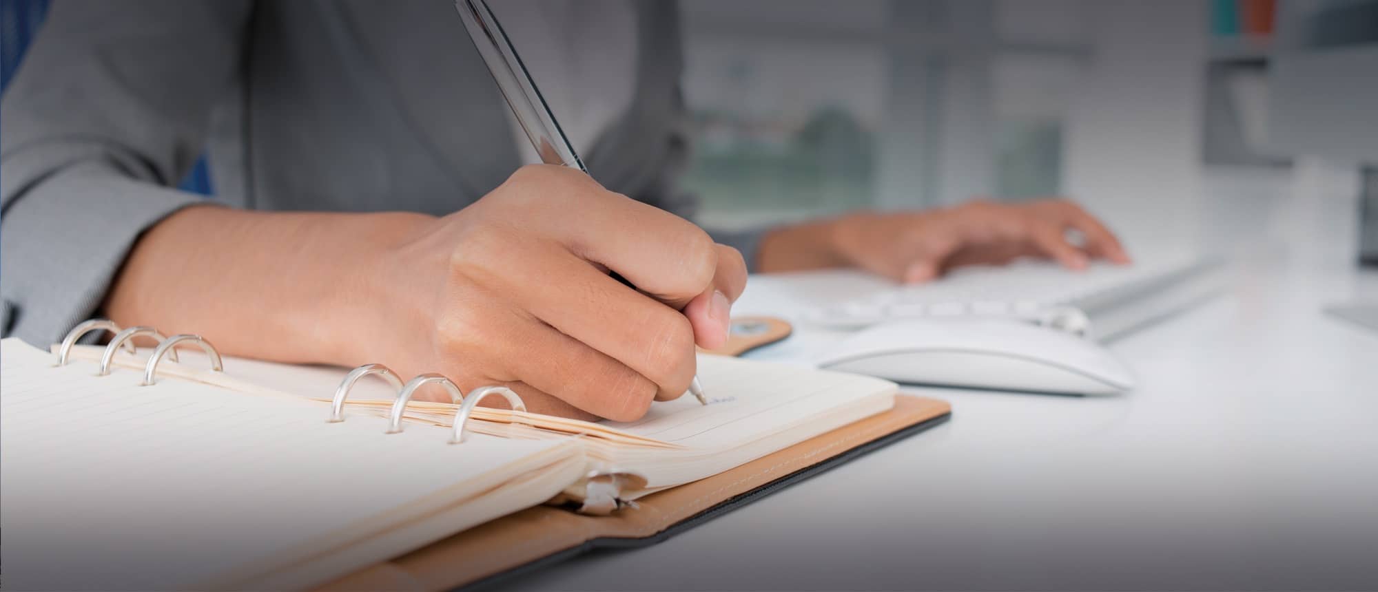 woman writing