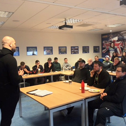 Investigo Coaches The Bath University Rugby Teams On How To Win At Their Careers