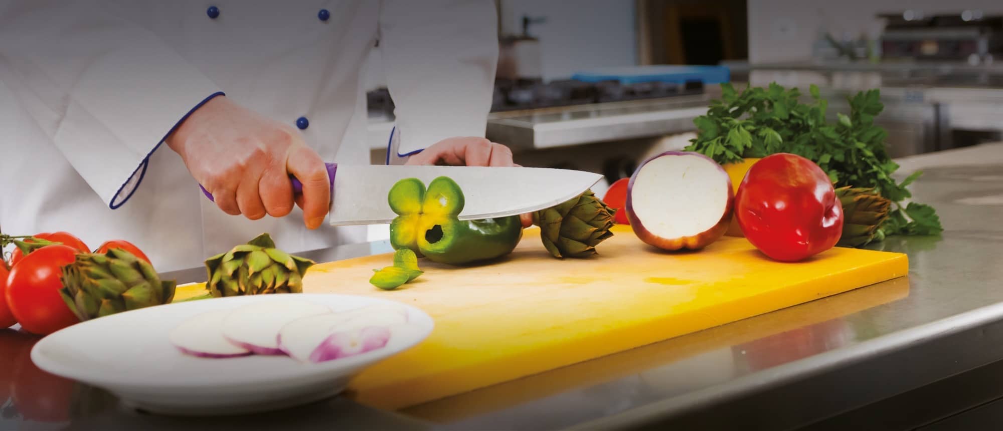 Chef preparing food