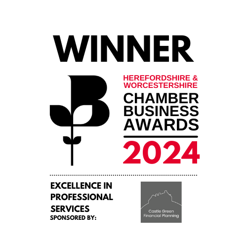 Herefordshire and Worcestershire Chamber Awards 2024 - Winner - Excellence in Professional Service logo
