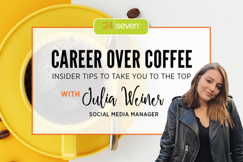 Career Over Coffee Header Julia Weiner