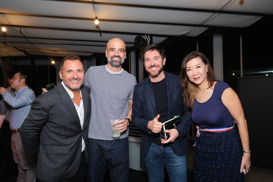 group of people networking