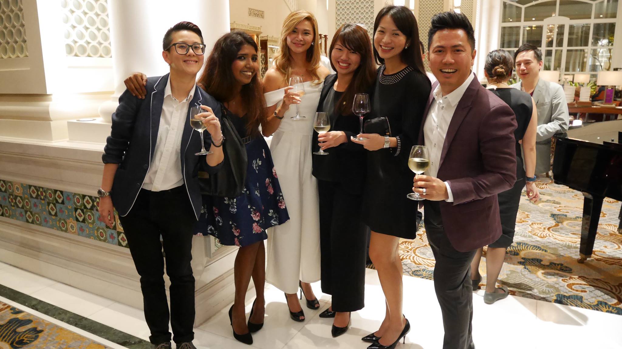 Networking photo of group