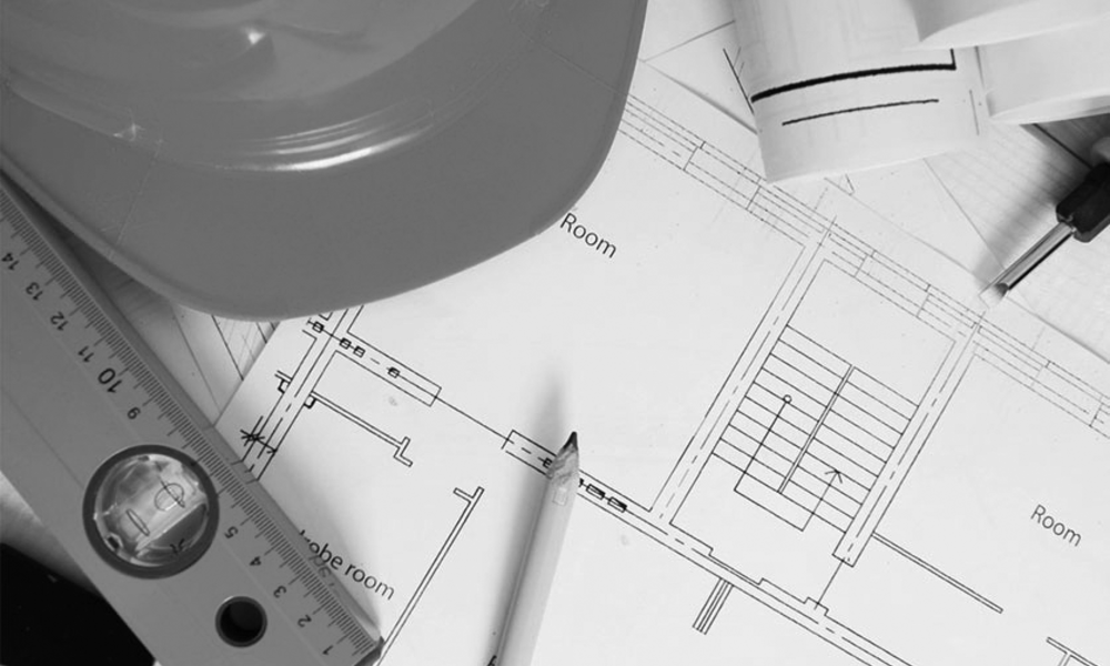 3D building technical drawings and equipment