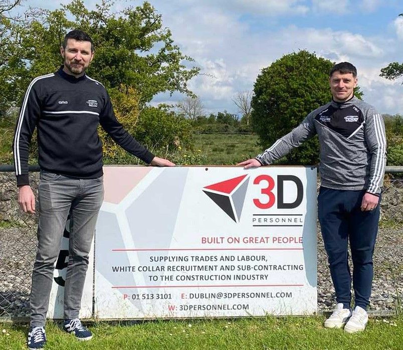3D Personnel's Brian with Tom from Tubbercurry GAA Club