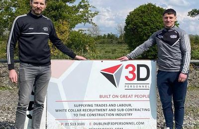 3D Personnel's Brian with Tom from Tubbercurry GAA Club