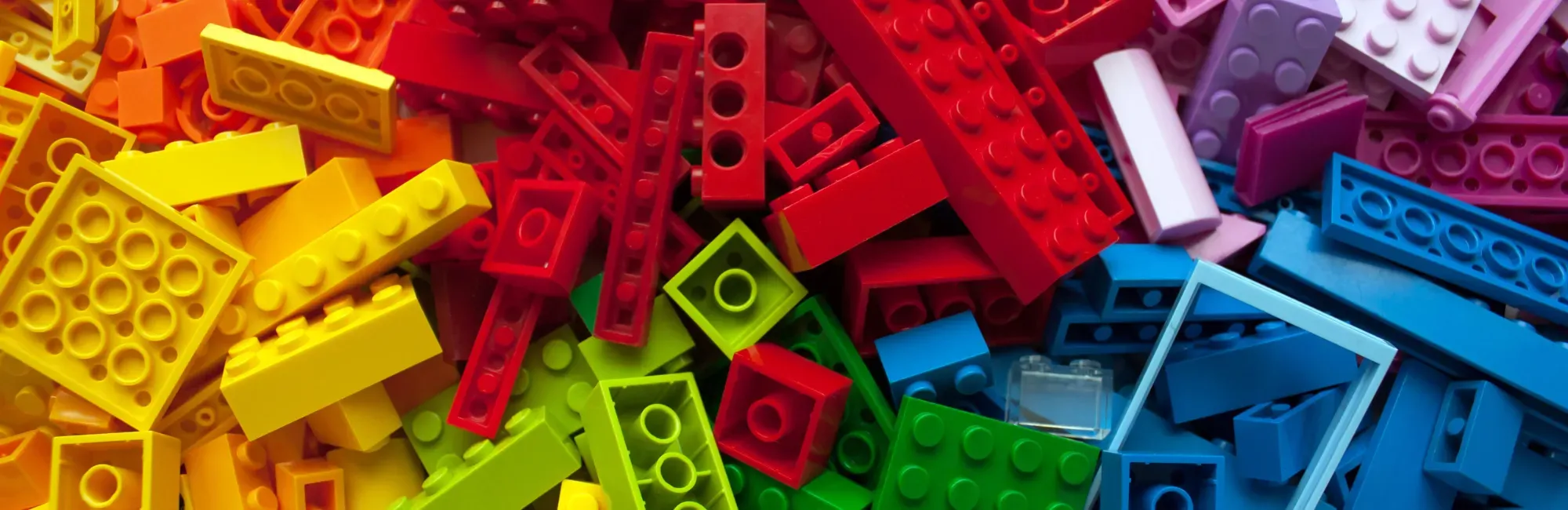 Multicoloured lego