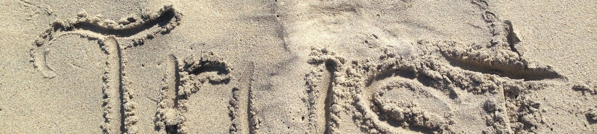 Trust Written In Sand