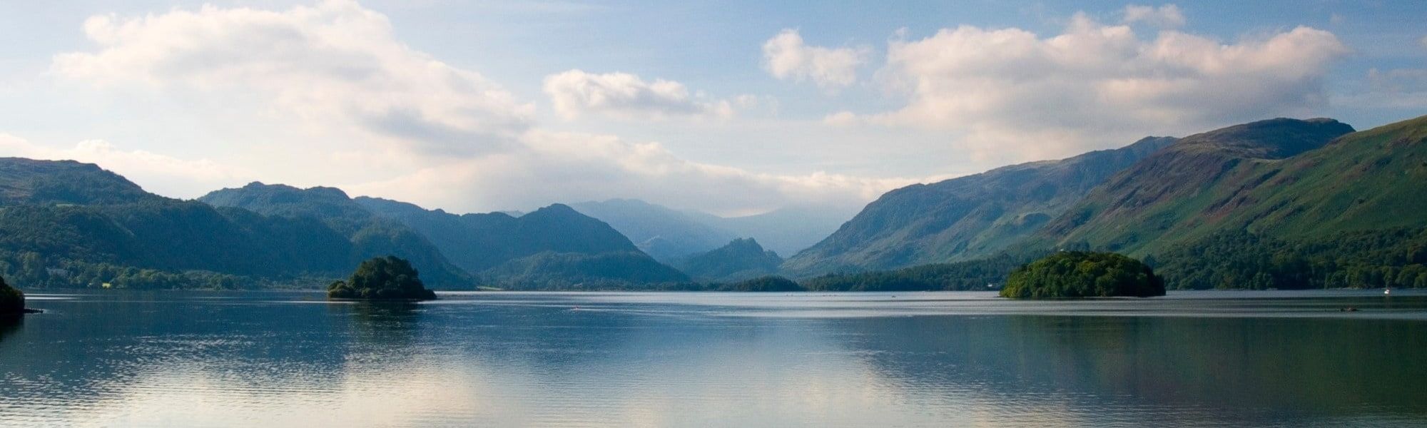 Lakeside view in Cumbria