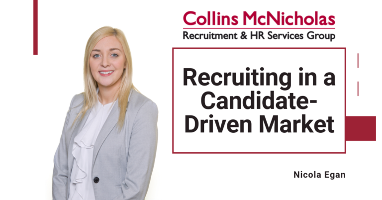 Recruiting In A Candidate Driven Market