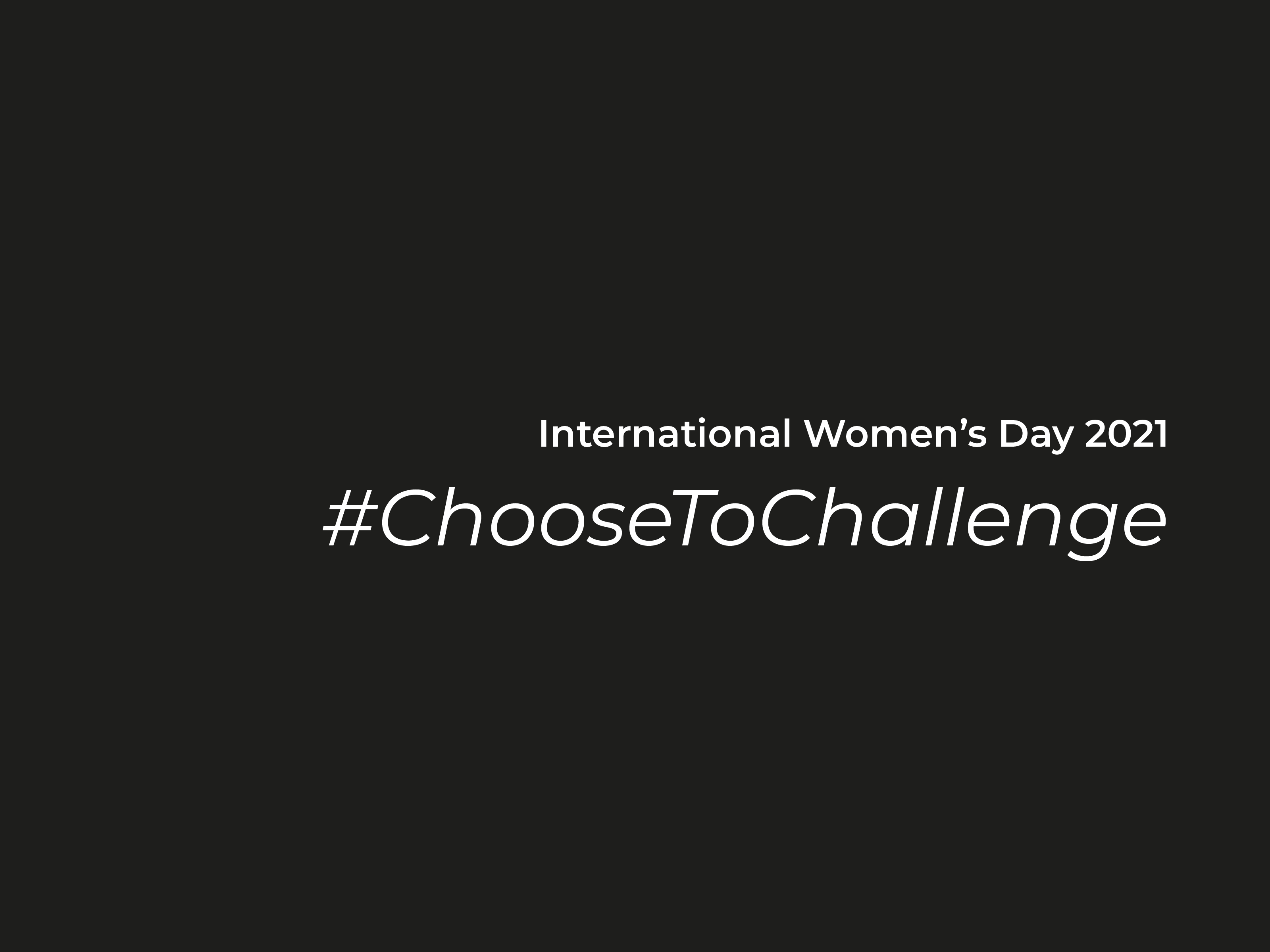 International Woman's Day 2021 Interview with Katrina Chui