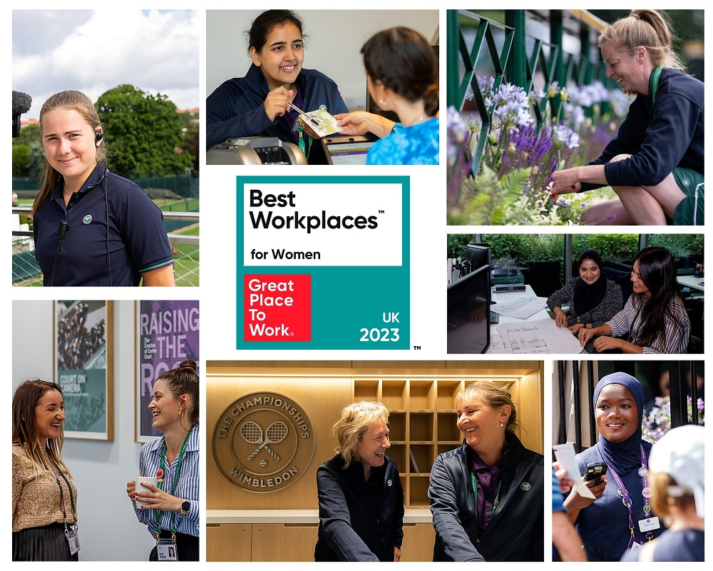 AELTC named on list of Best Workplaces for Women™ 2023
