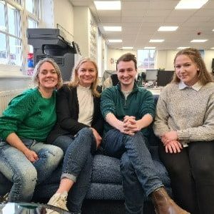 Team FAB is made of Shane Lees, Sarah Seaford, Sophie O'Sullivan and Claire Hales, supporting the recruitment team in our Next Phase office in Horsham, West Sussex