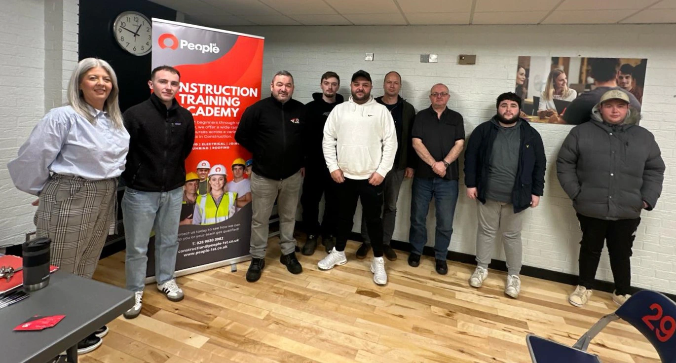 Construction Training Academy event attended by Manus Brennan April 2024