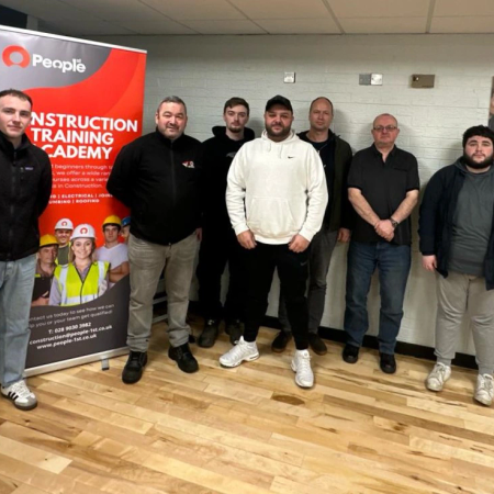 Construction Training Academy event attended by Manus Brennan April 2024
