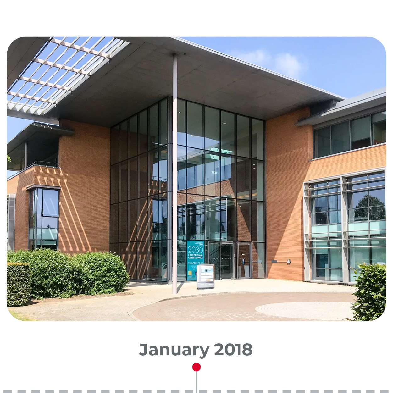 The ONE Group's Cambourne office building based in Cambourne Science and Technology Campus.