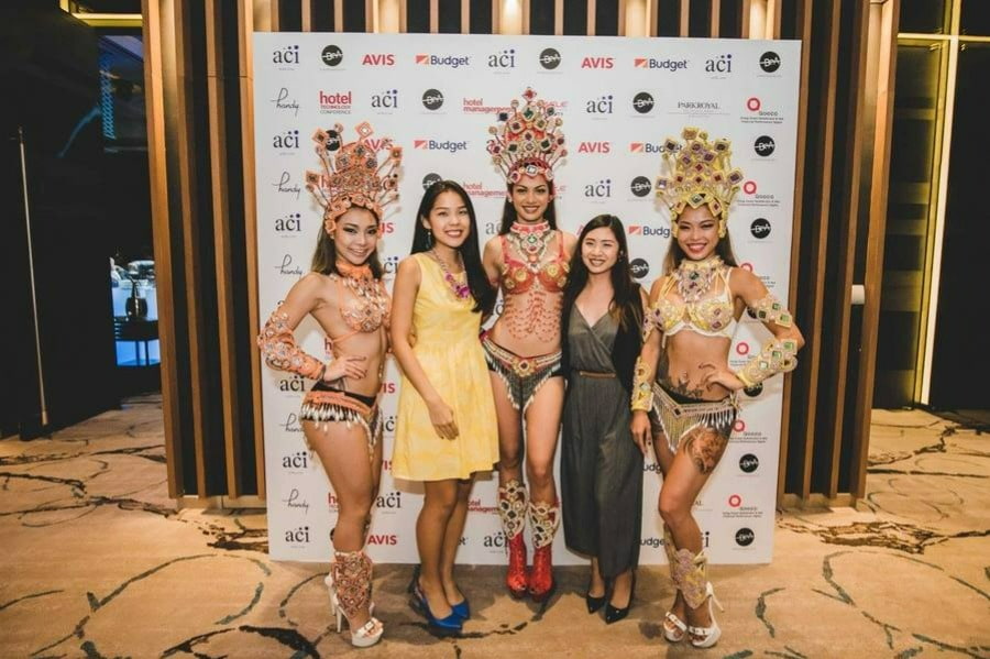 Hospitality networking rio theme event