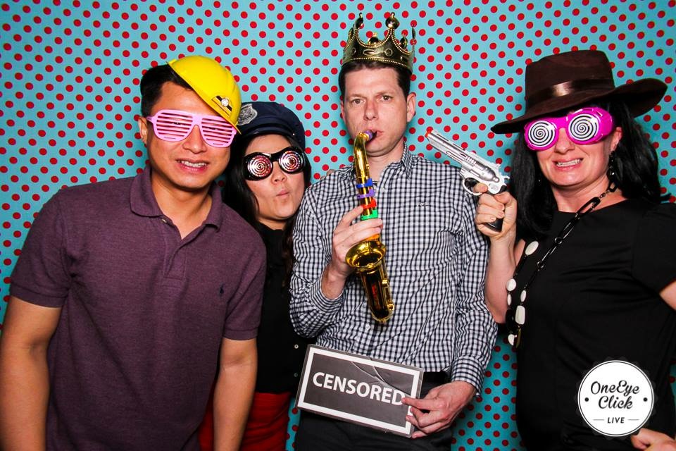 photobooth photo of people