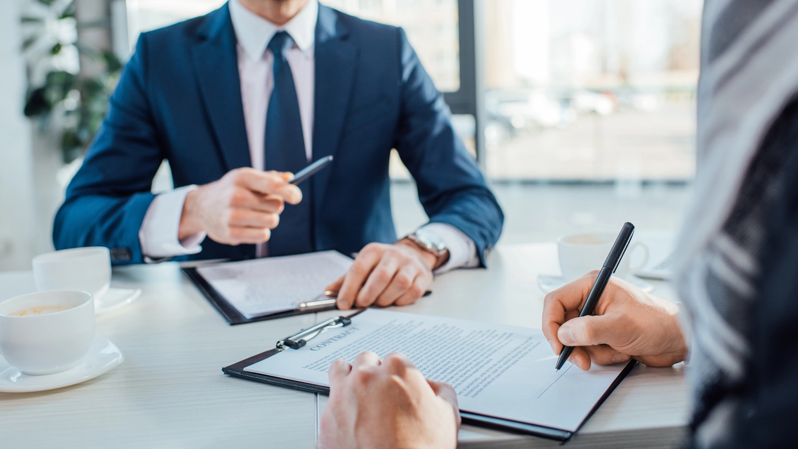 Signing the Job Contract - Worth Recruiting
