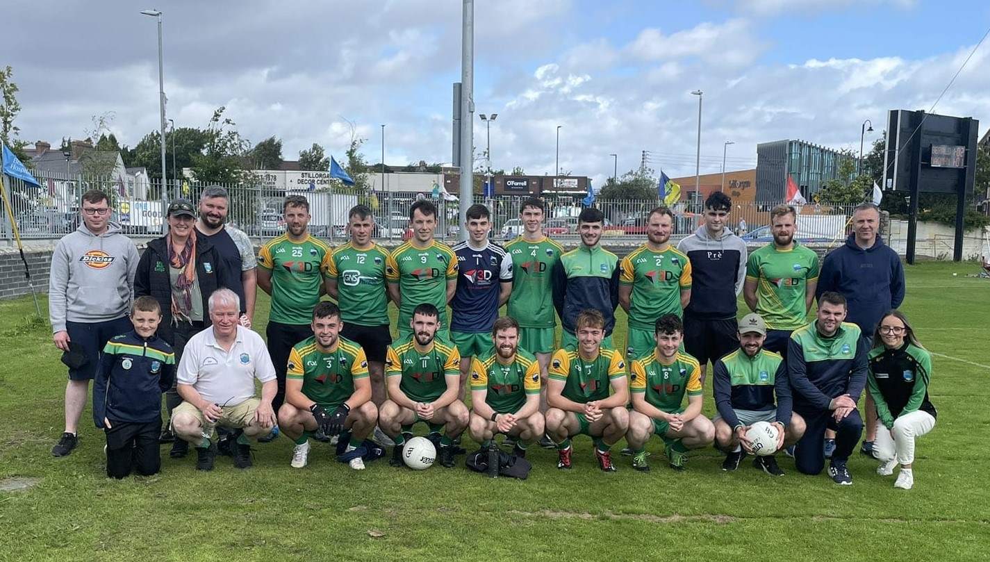 Naomh Columba team at the Kilmacud Crokes 7's in Dublin