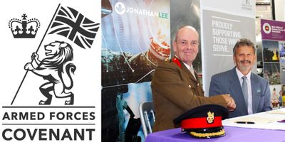 Jonathan Lee Recruitment Signs The Armed Forces Covenant   Jonlee