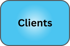Blue button with Clients on