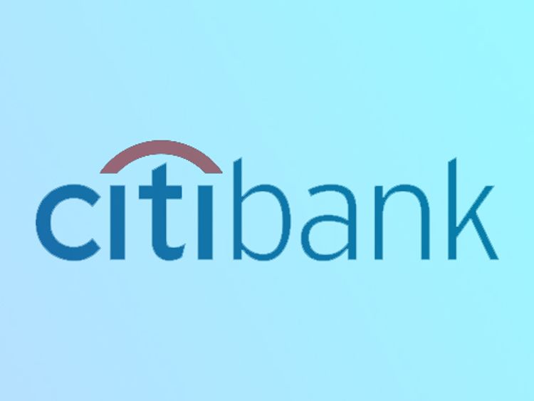 citibank logo with blue gradient