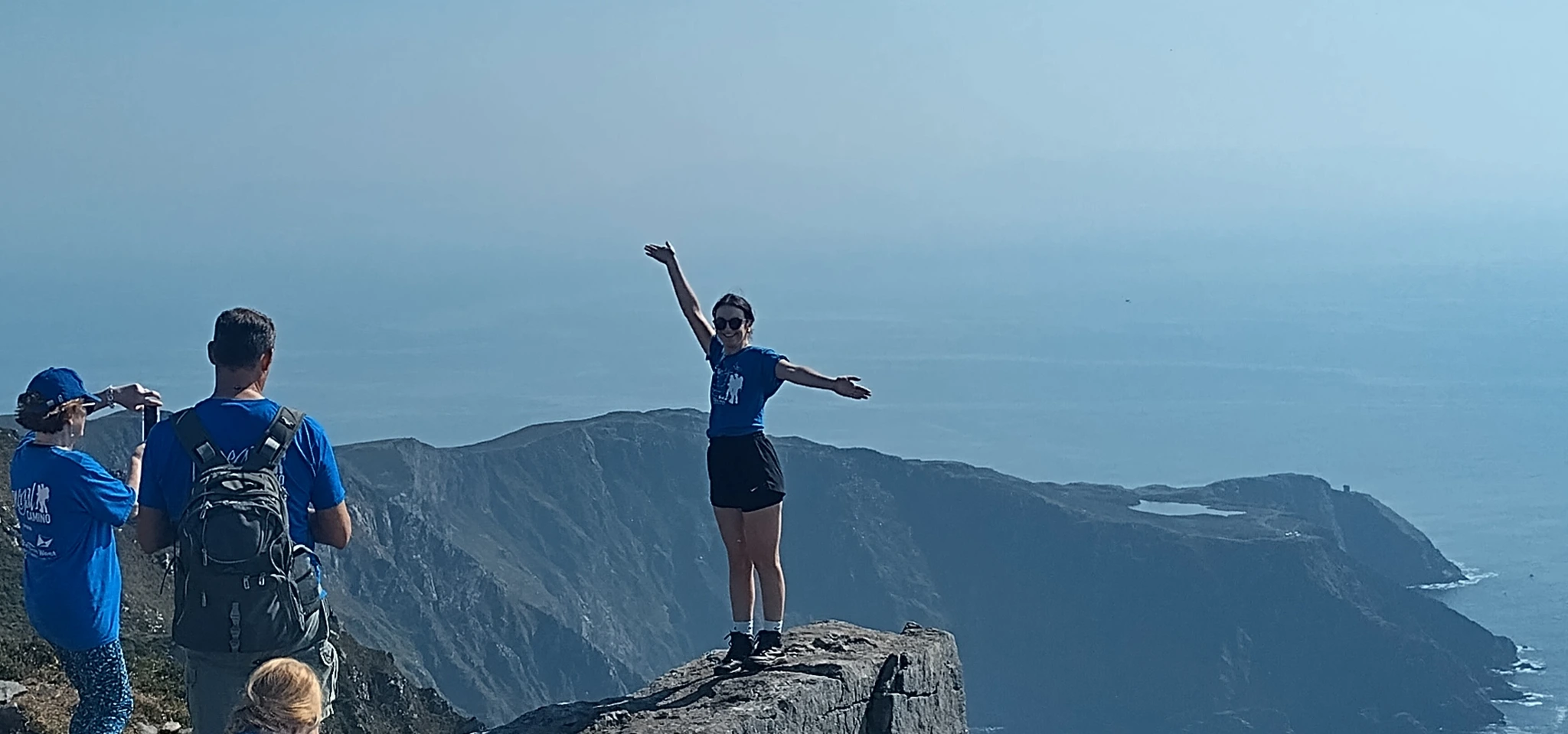 A photo op on Sliabh Liag 2024