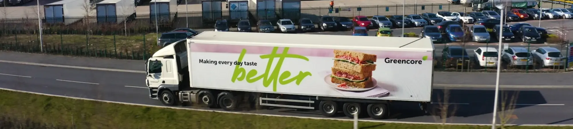Greencore Lorry Banner