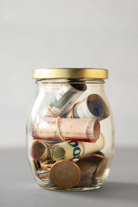 jar of money