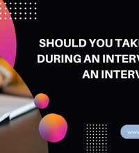 Should You Take Notes During An Interview, As An Interviewer