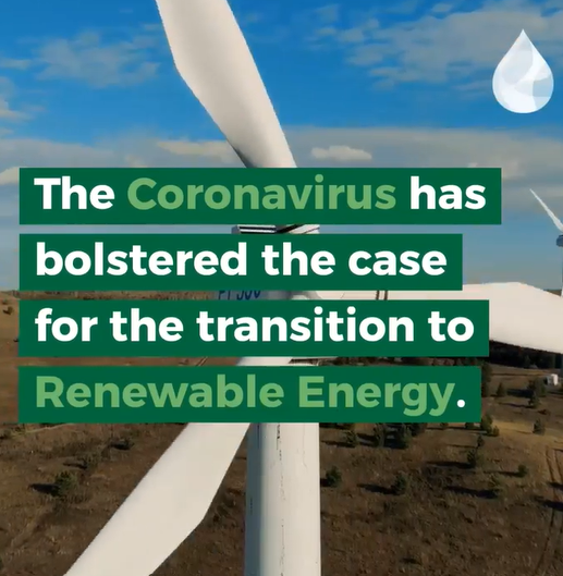 Coronavirus has made a case for Renewable Energy
