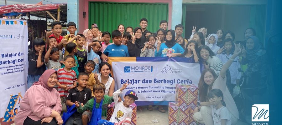 Spreading Happiness And Knowledge Monroe Indonesia's Partnership With Sahabat Anak