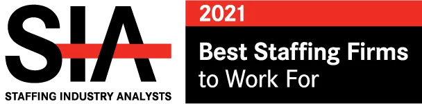 SIA Best Staffing Firms to Work 2021